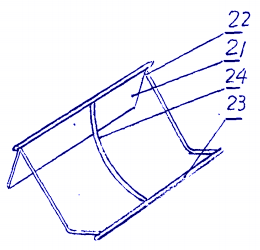 Figure 5 schematic diagram of baffle plate